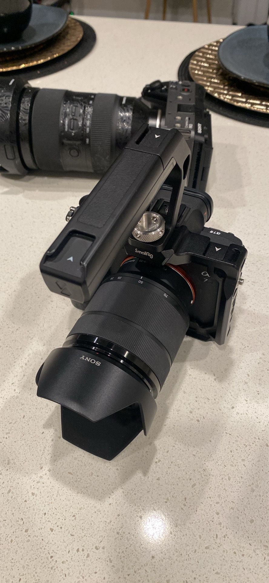 Sony A7iv With Small Rig Half Cage & Top Handle