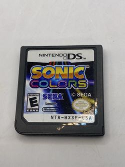 Sonic Colors Nintendo DS Game Cartridge Only Tested Working Authentic