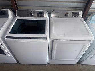 Samsung washer and electric dryer HE 4.5 &7.4 CUFT King size capacity