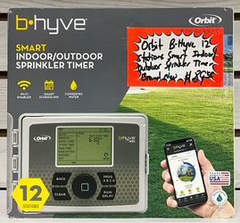 Orbit B-Hyve 12 Stations Smart Indoor/ Outdoor Sprinkler Timer Brand New