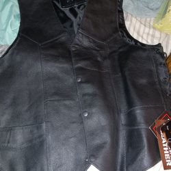 Leather Vest