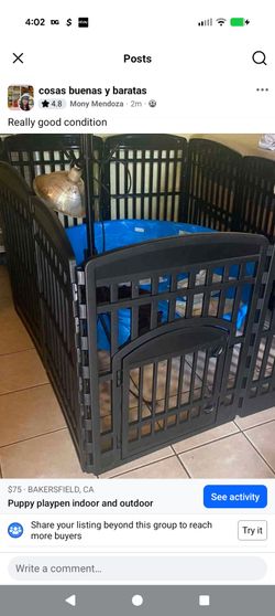 Puppy playpen indoor and outdoor