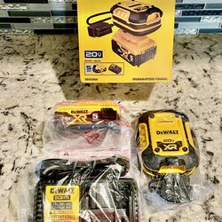Dewalt Battery Maintainer With 5ah Battery XR And Fast Charger