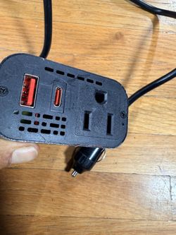 150W Car Power Inverter 12V DC to 110V AC USB-A USB-C TT-S150W
