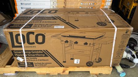 36 in. 3-Burner Classic SmartTemp Propane Flat Top Grill/Griddle in Chalk Finish