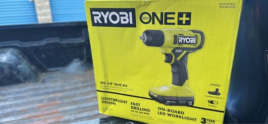 Ryobi 18V ONE+ 3/8" Drill Kit PCL201K1X
