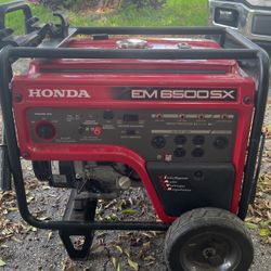 Honda Generator  Em6500sx