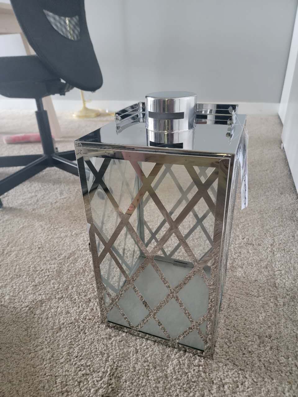 17.5” Modern candle Holder