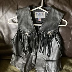 Women’s’ Leather Vest