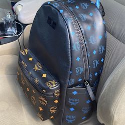 MCM Backpack Blue 3M for Sale in Lake Grove, OR - OfferUp