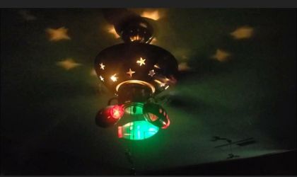Harbor Breeze Rocket Ship Ceiling Fan