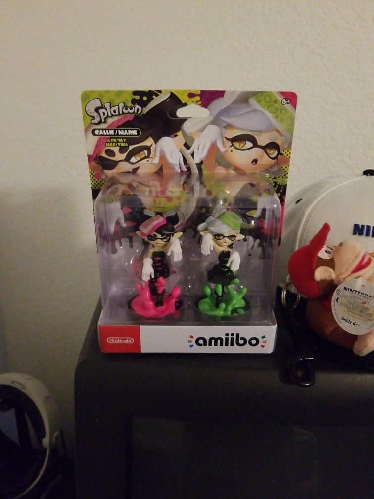 Sealed Callie/Marie Splatoon Amiibo Nintendo