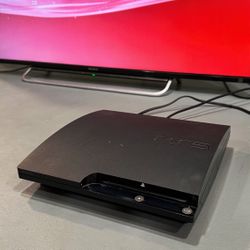 PlayStation 3 Slim With Games 