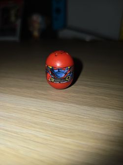 Red Robot Mighty Beanz Collectible Capsule