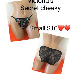 New Panty Victoria Secret Cheeky Small Medium Large ❤️❤️❤️firm Price ✅✅