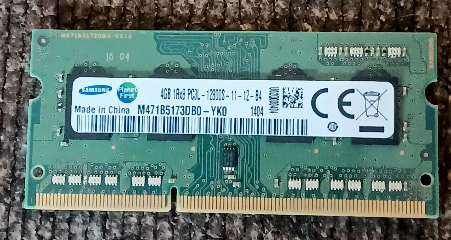 Dell Latitude E5540 E6540 - Memory Ram PC3L DDRL 4GB/ Tested