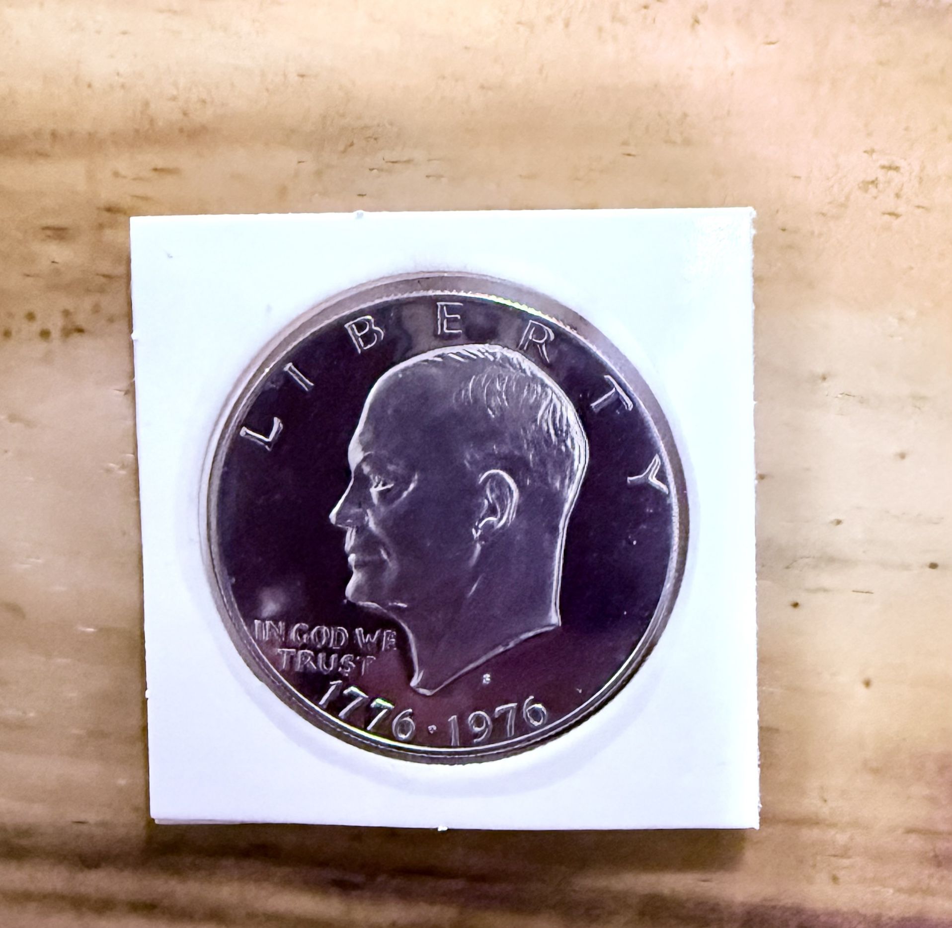 1976 S Eisenhower Silver Dollar Mint Condition. Beautiful Coin!