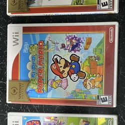 Mario Wii Selects Games