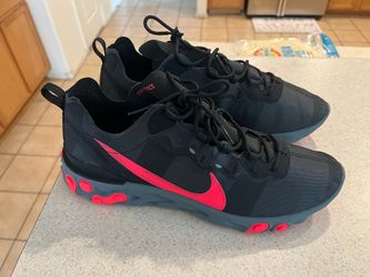 Nike React Element 55 Black InfraRed Size 14