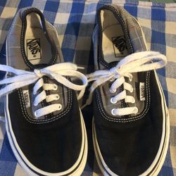 Vans OTW Plaid Black & Gray Shoes   Sizes 2Y