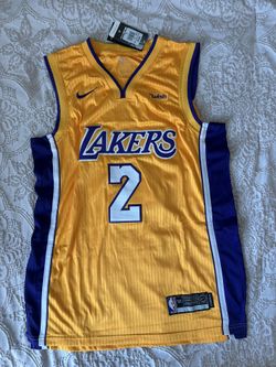 Throwback Lonzo ball Lakers Jersey 