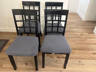 Wooden chairs