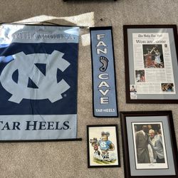 UNC Tar Heel Memorabilia