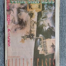 Comic Shop News #211 Violent Cases 1991 Gaimen And McKean
