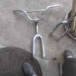 I Got A Set Of Redline Handlebars And Forks Original