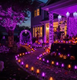 Halloween outdoor lights