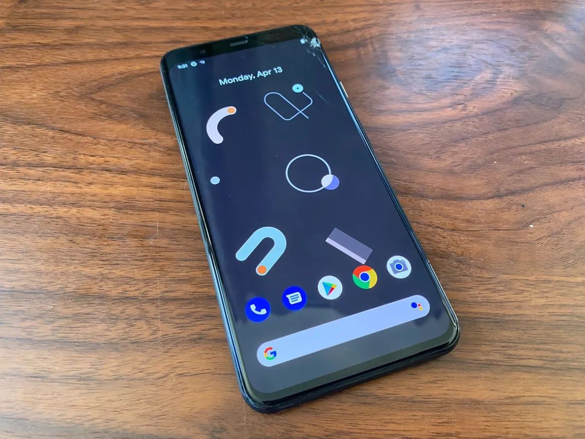 Google Pixel 4 XL Large Unlocked In Black Minor Wear 