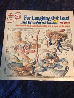 For Laughing Out Loud Vol. 2 - LP - Pickwick 1978 (VG+) [Children's / Comedy]