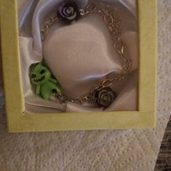 3D Oogie Boogie Charm Bracelet $4 New