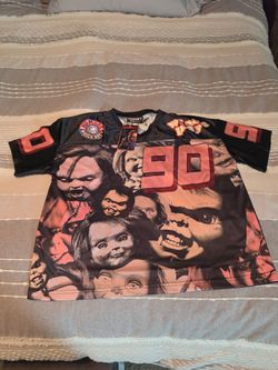 Chucky Horror Football Jersey #90
