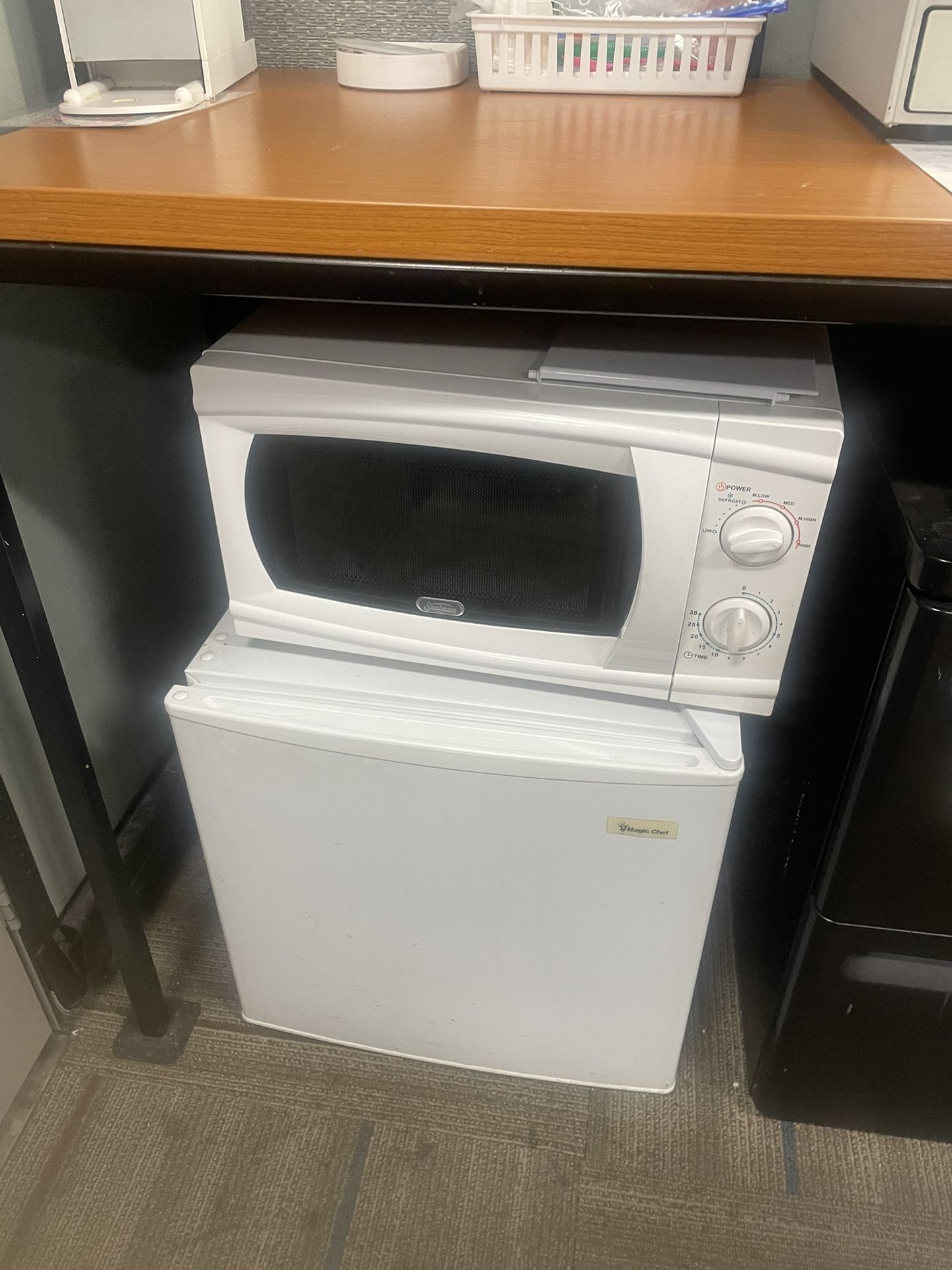 Refridgerator and Microwave