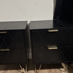 Black Dresser & Night stands