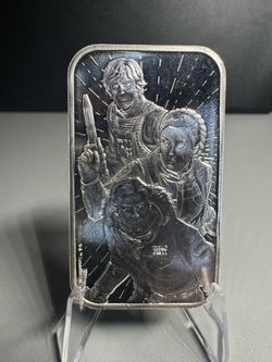 2024 Star Wars Light Side Royal Mint 1 oz Silver Bar