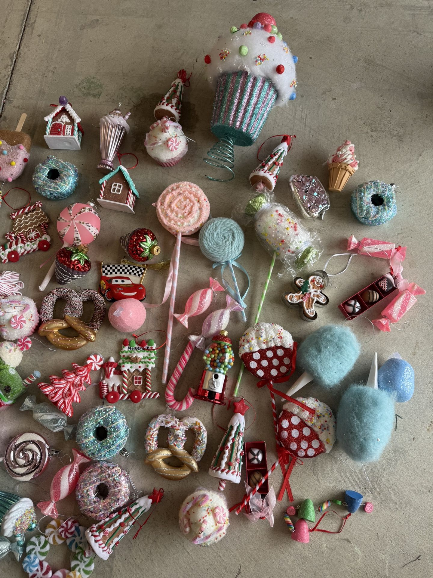 Candyland Christmas Ornaments