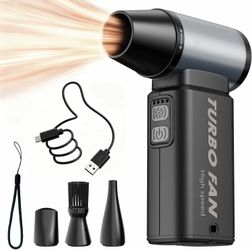 Brand New Compact Electric Air Duster - High Power (130,000 RPM)