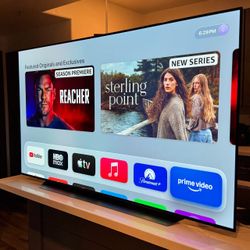 LG 65” 9 series tv