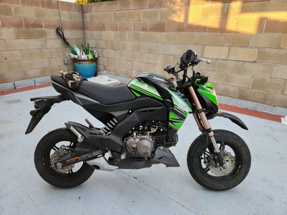 2017 Kawasaki Z 125 pro z125