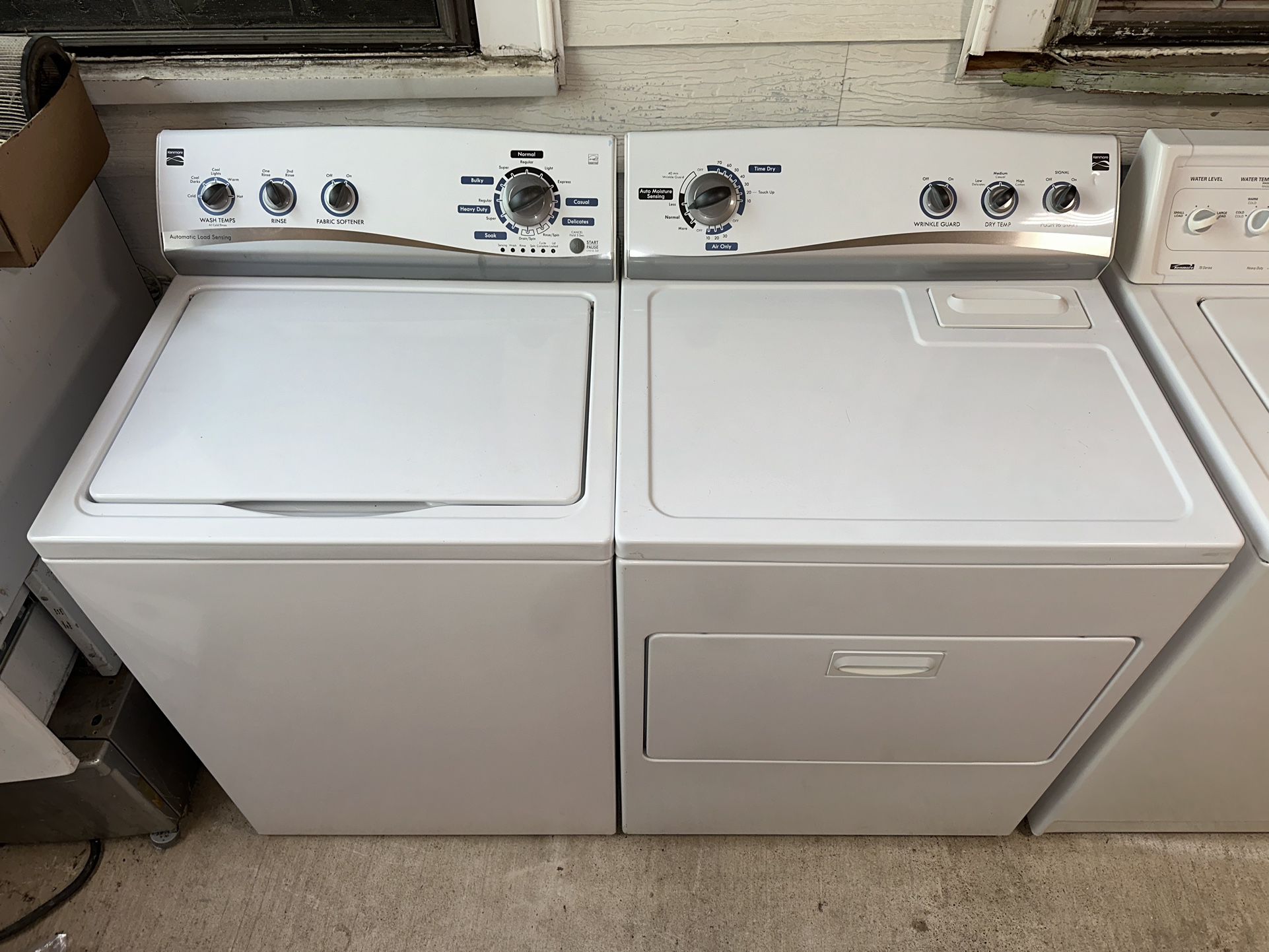 Ken more Washer And Dryer Set 