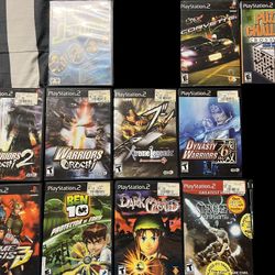 PS2 game lot