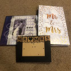 Photo Album And Two Frames 
