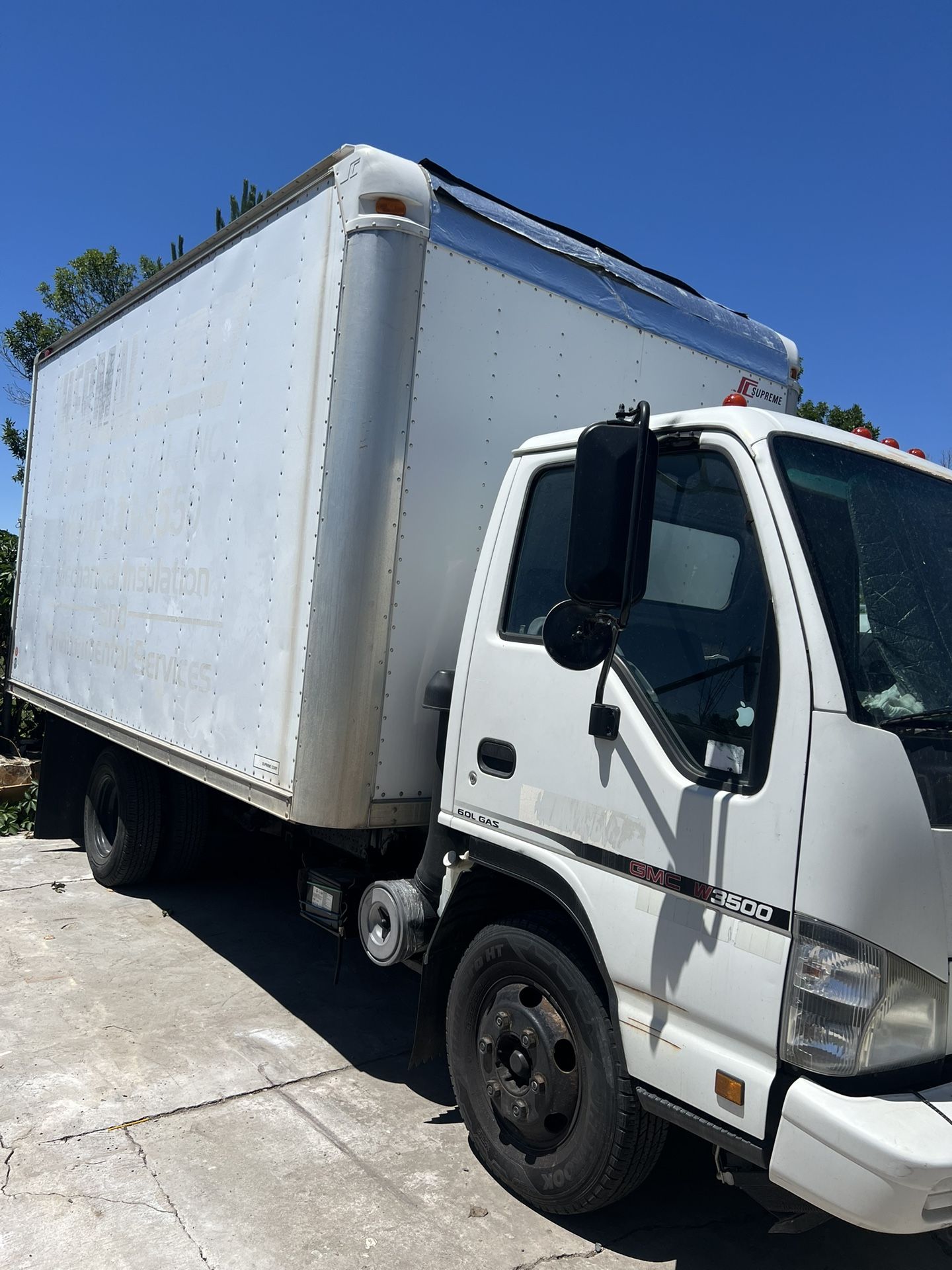 white truck