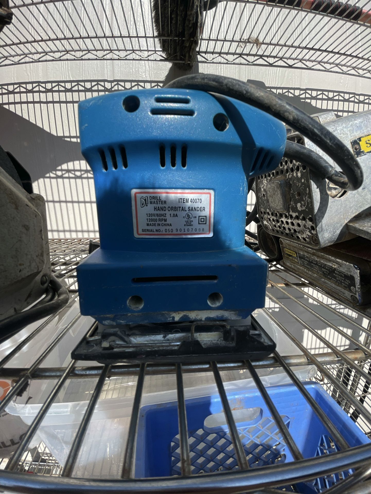 Drill Master Hand Orbital Sander 40070