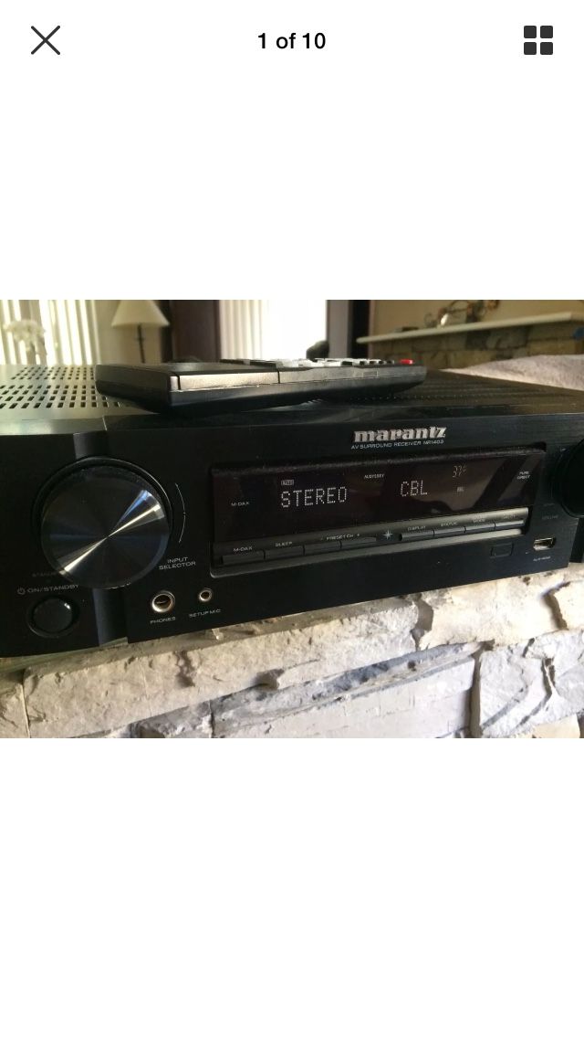 Marantz nr1403 receiver With remote