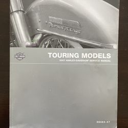 2007 Harley Davidson Touring Service Manual