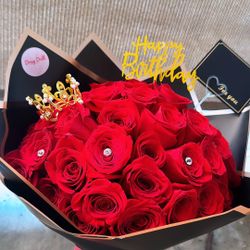24 Rose Bouquet 