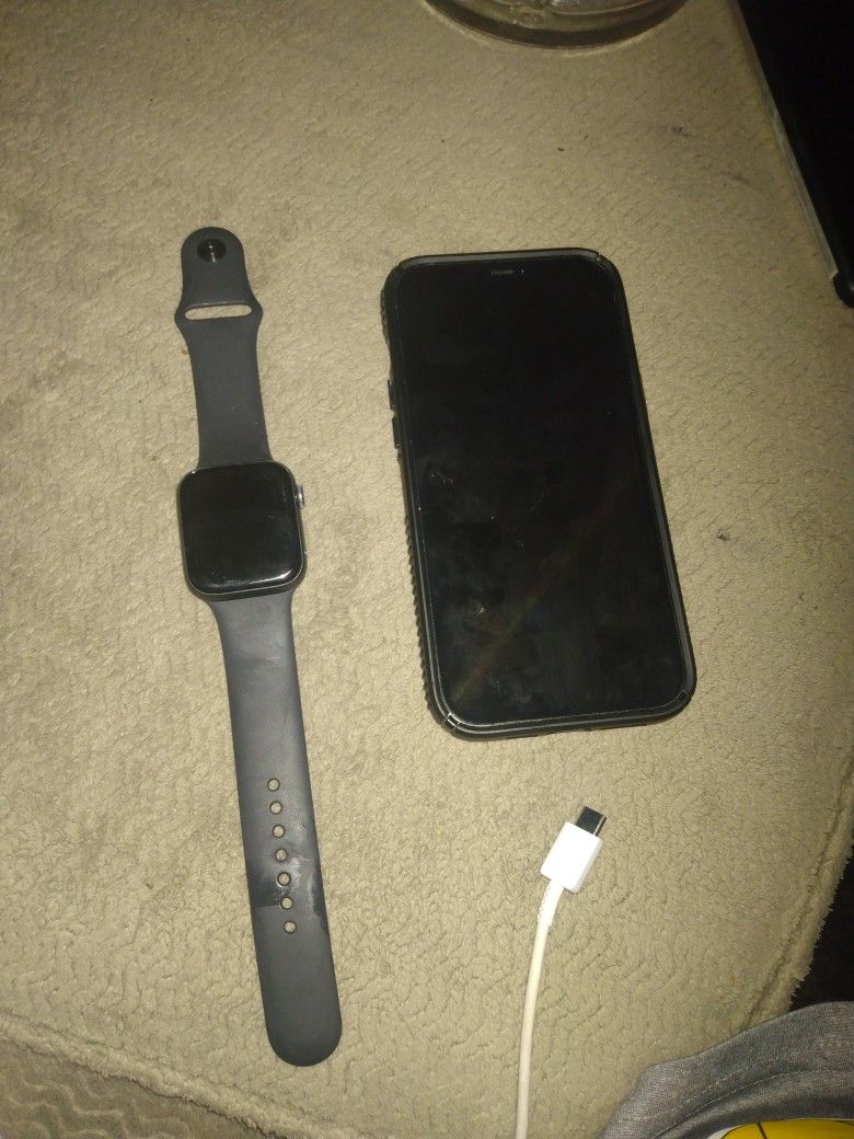iPhone 12 Pro Max And Apple Watch Series 6